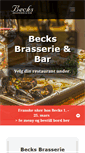 Mobile Screenshot of becksbrasserie.no